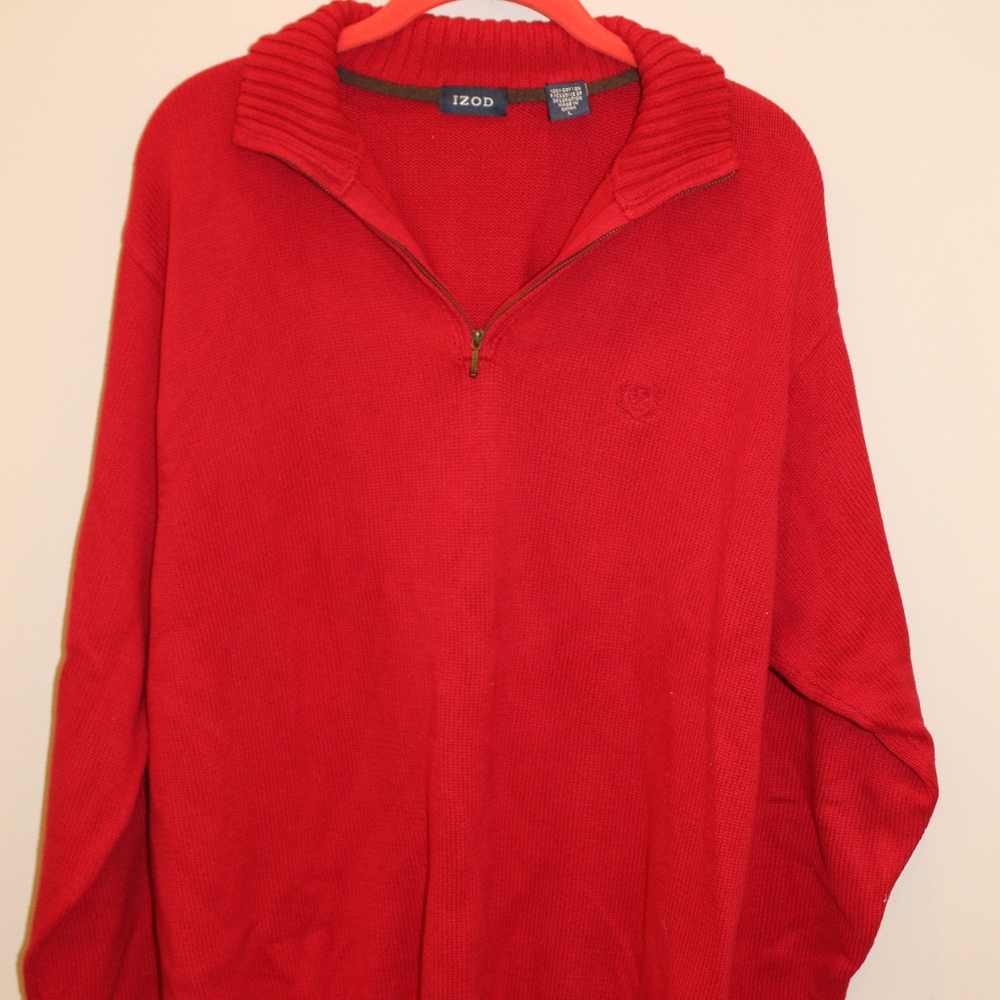 Men's Izod Zip Up Pullover